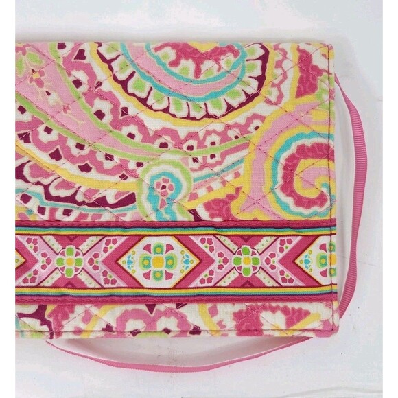 Vera Bradley Paper Back Book Cover Capri Melon Vintage Retired New With Tags - Picture 6 of 9